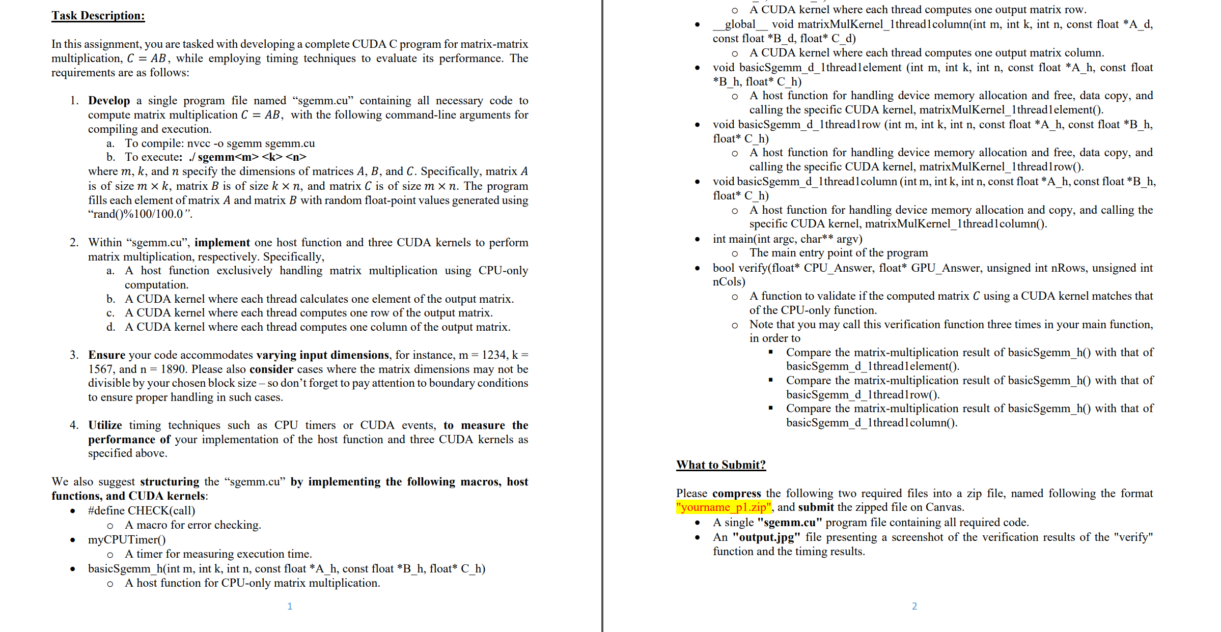 Solved Task Description:In this assignment, you are tasked | Chegg.com