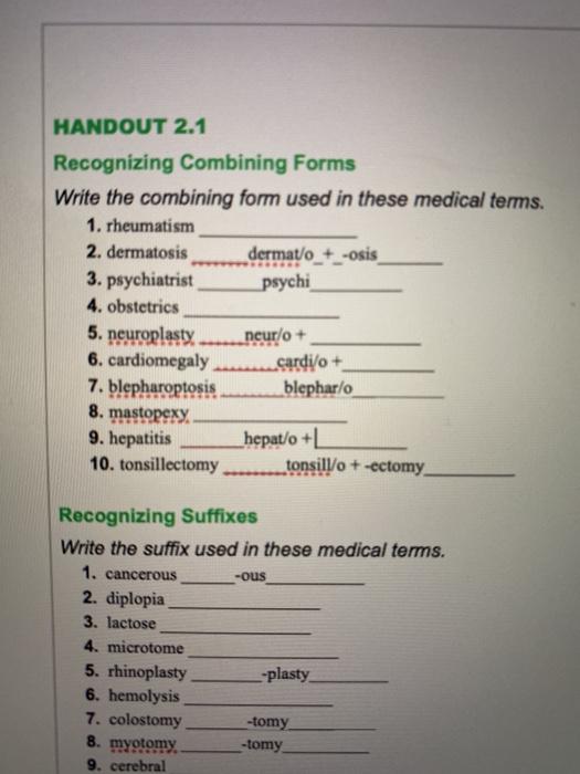 what-is-the-most-common-combining-form-vowel-used-in-medical-terminology-en-general