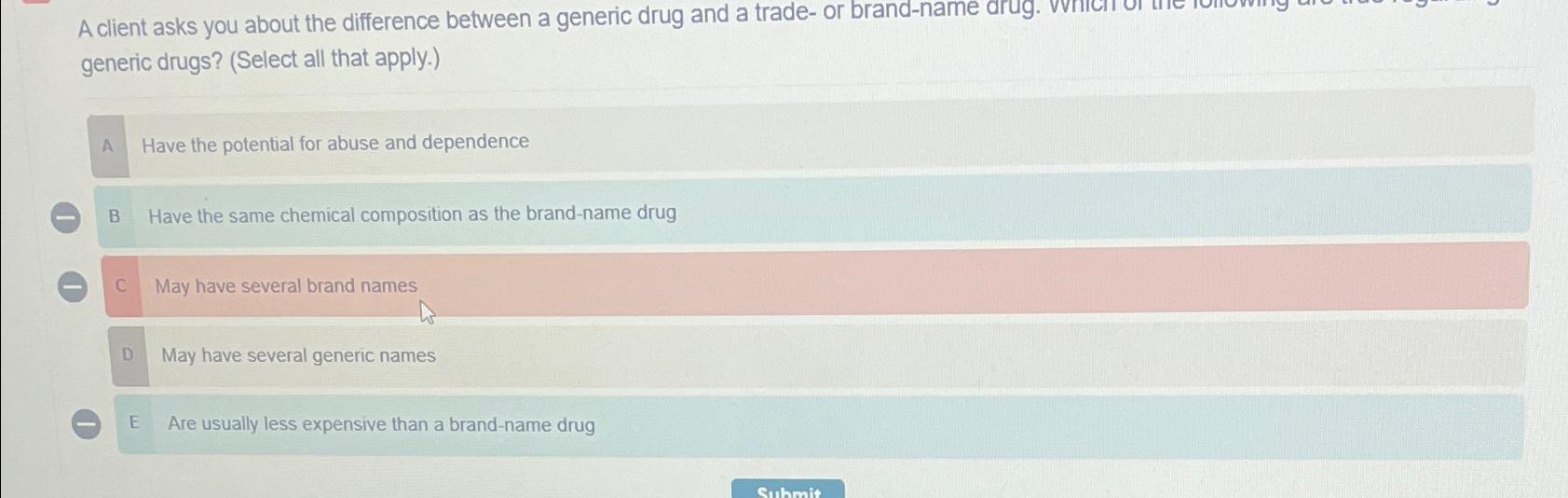 Look-alike brand names, different generic names, different