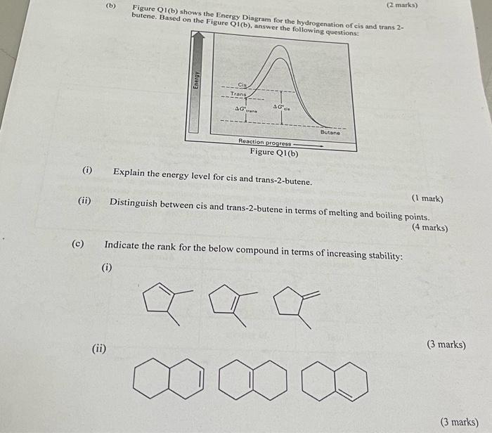 Solved (b) Figure Q1 (b) Shows The Energy Diagram For The | Chegg.com