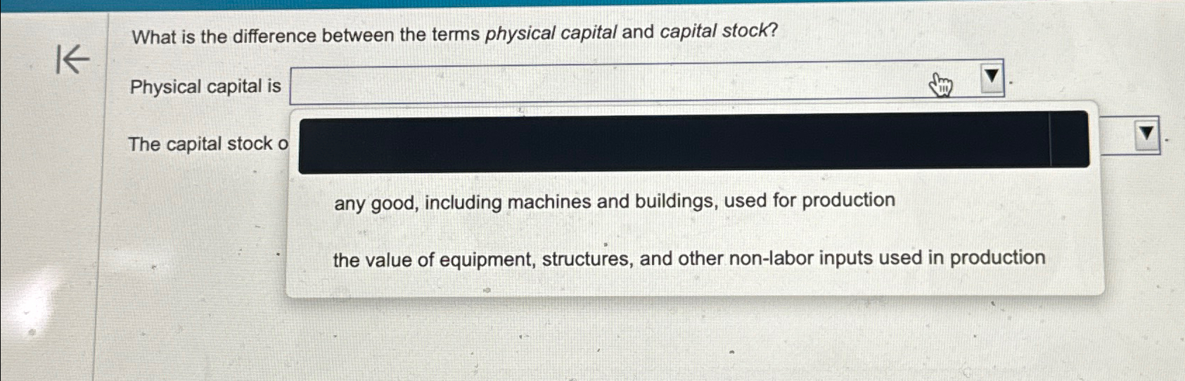 Solved What is the difference between the terms physical | Chegg.com