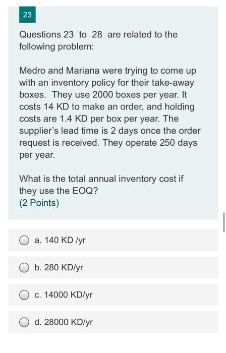 Solved 34 Answer questions 34 to 40 based on the following | Chegg.com