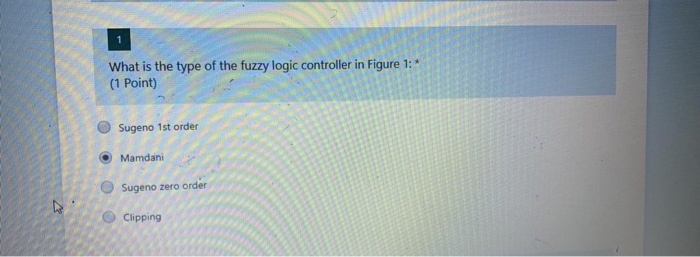 Solved Figure 1 shows a fuzzy Logic temperature control | Chegg.com