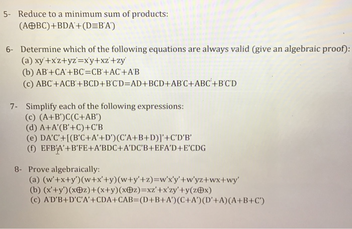 Solved This Is Digital System Can You Guys Do Them Then Chegg Com