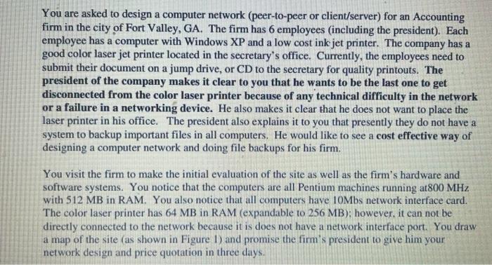 Solved You are asked to design a computer network | Chegg.com