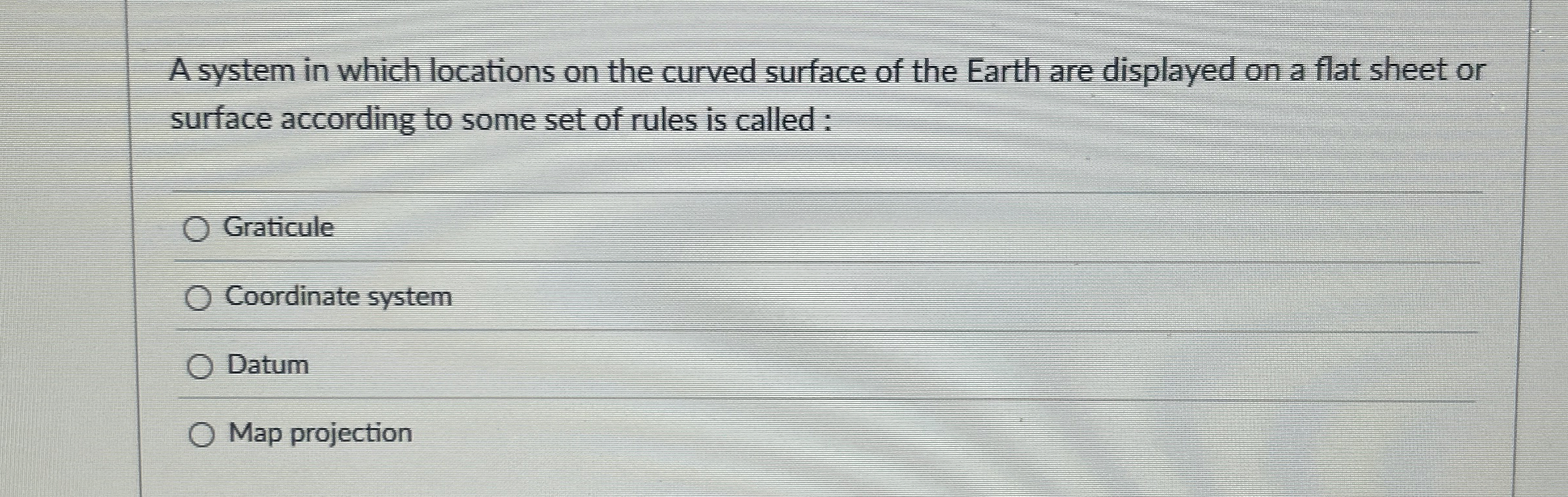 Solved A system in which locations on the curved surface of | Chegg.com