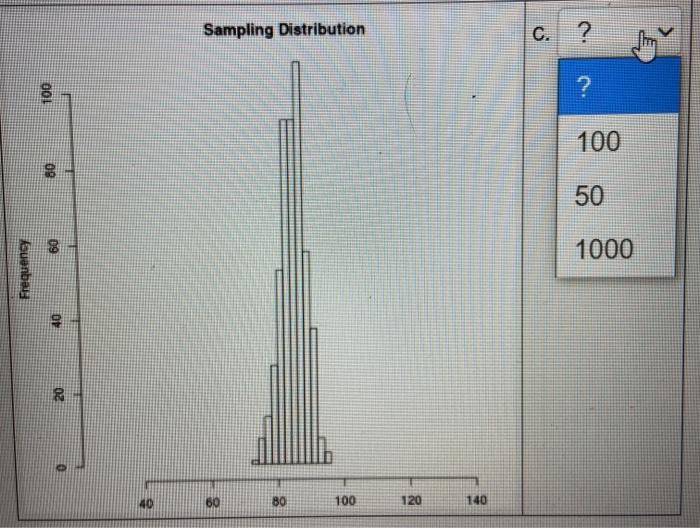 Solved (1 point) Sampling distribution for averages: Each of | Chegg.com