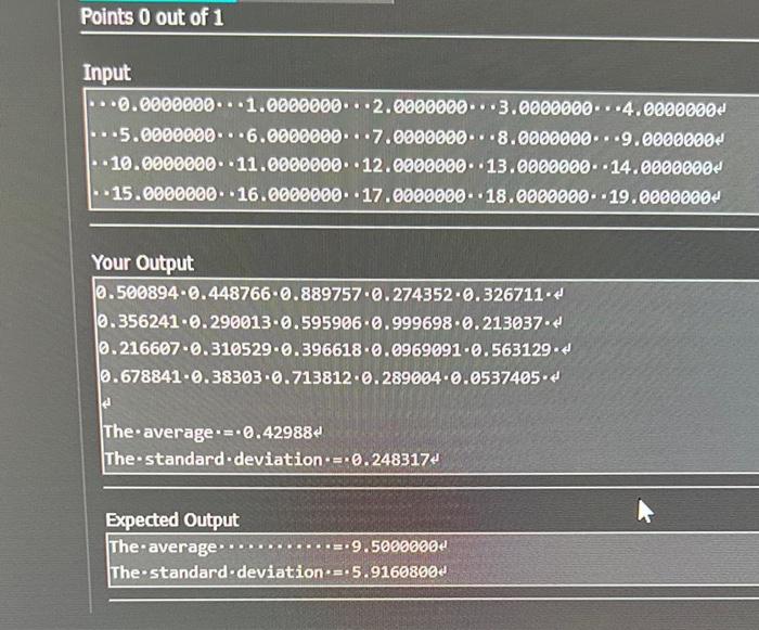 Solved Standard Deviation Calculate the Standard Deviation | Chegg.com