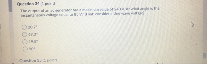 Solved Question 3 (1 point) Which of the following is NOT an | Chegg.com
