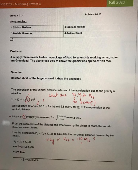 Physics 3 Example Problems Solved PHYS2203 - Mastering Physics 3 Fall 2020 Problem # | Chegg.com
