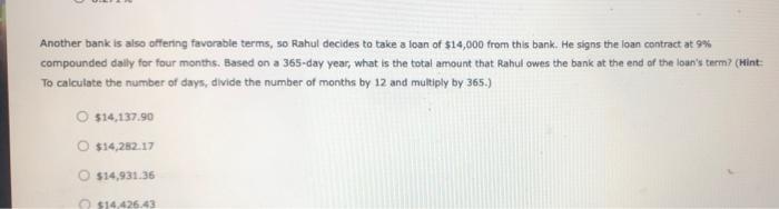 Solved The Number Of Compounding Periods In One Year Is | Chegg.com