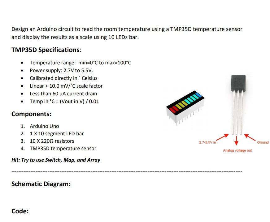 Arduino Room Temperature Monitor