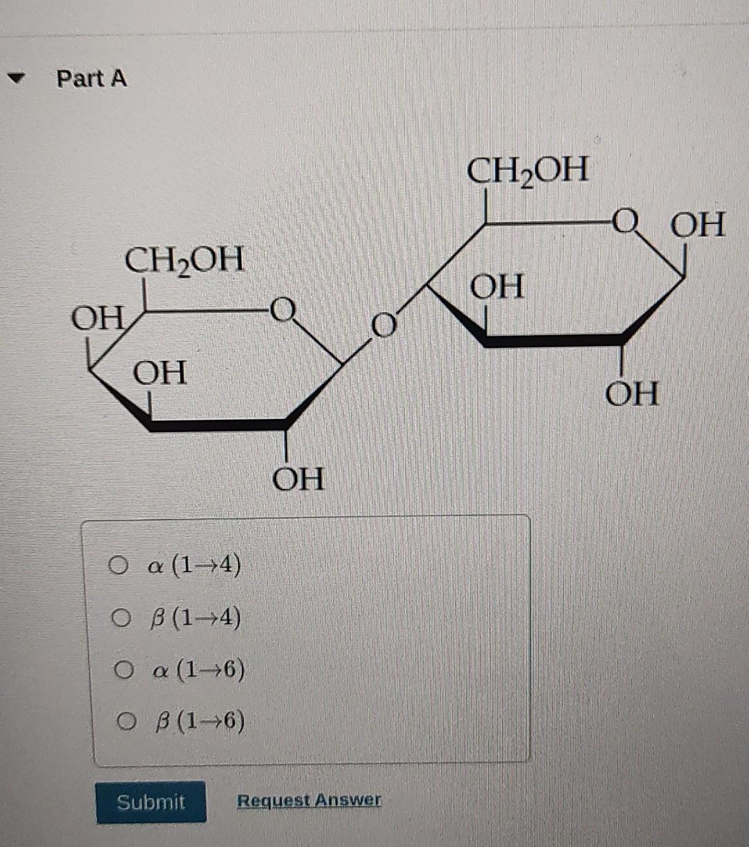 Solved For Each Of The Following Disaccharides, Name The | Chegg.com ...