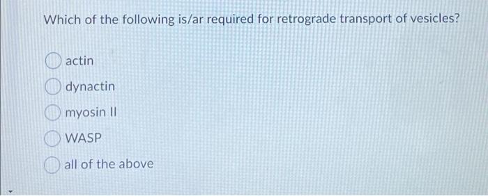 Solved of microtubules and two of The '9 + 2' pattern is | Chegg.com ...