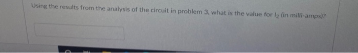 Solved The circuit below is to be analyzed using node | Chegg.com