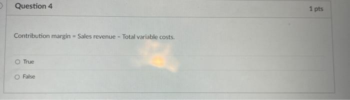 With a variable cost, as the level of activity | Chegg.com