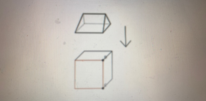 Solved Start with a cube. Attach to every fave the following | Chegg.com