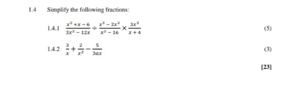 5 14 x 4 13 x 3 12 as a fraction