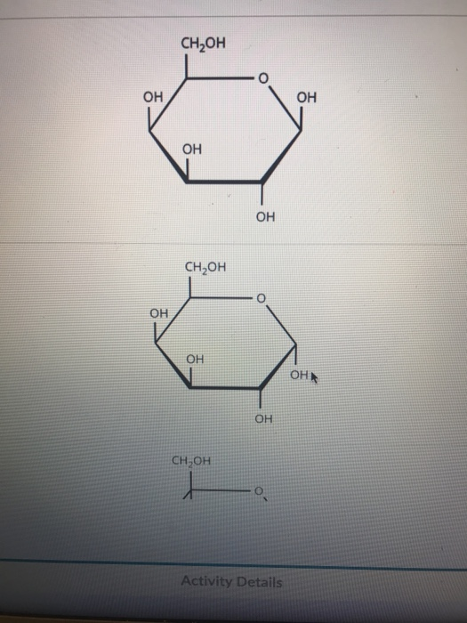 Solved Distinguish open-chain monosaccharides from cydic | Chegg.com