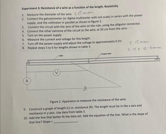 resistance of a wire experiment conclusion