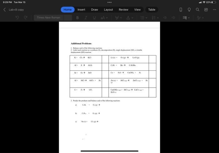 Solved 9:29 PM Tue Mar 15 © 22%