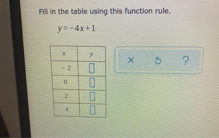 solved-fill-in-the-table-using-this-function-rule-y-4x-1-chegg