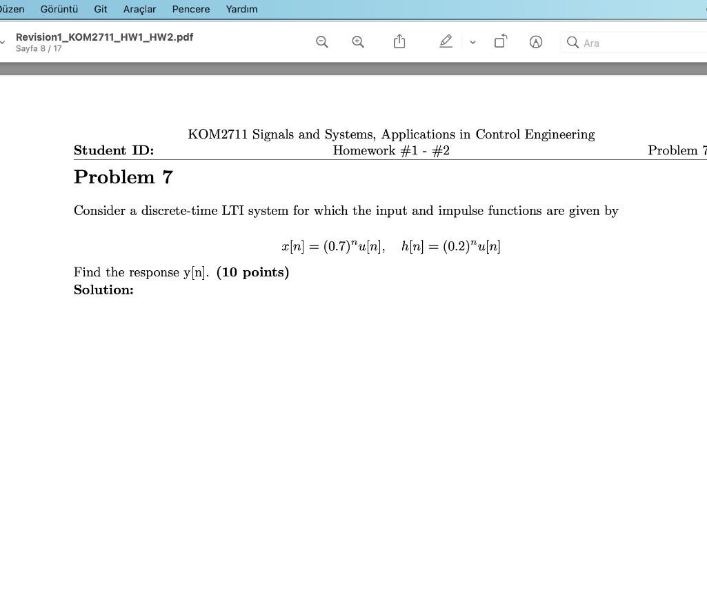 Solved Consider A Discrete-time LTI System For Which The | Chegg.com