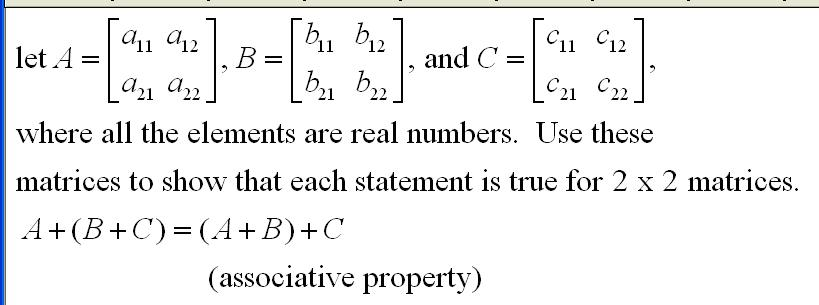 Solved let where all the elements are real numbers. Use | Chegg.com