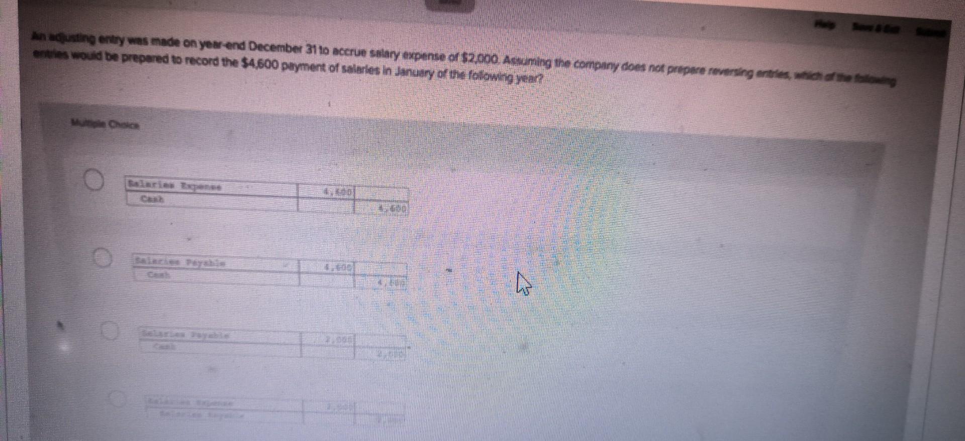 Solved A. In would be prep | Chegg.com