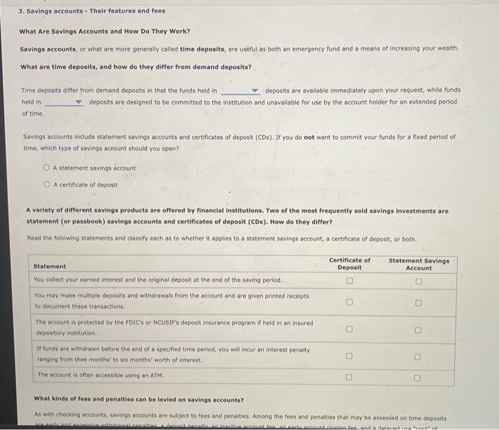 assignment 3.special savings accounts