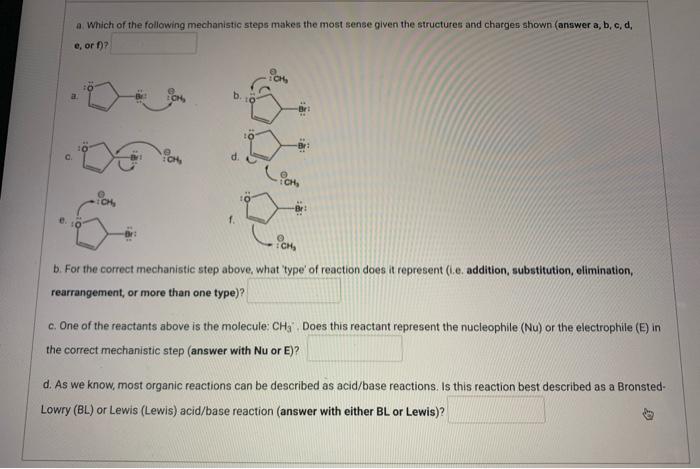 Solved Which of the following mechanistic steps makes the | Chegg.com