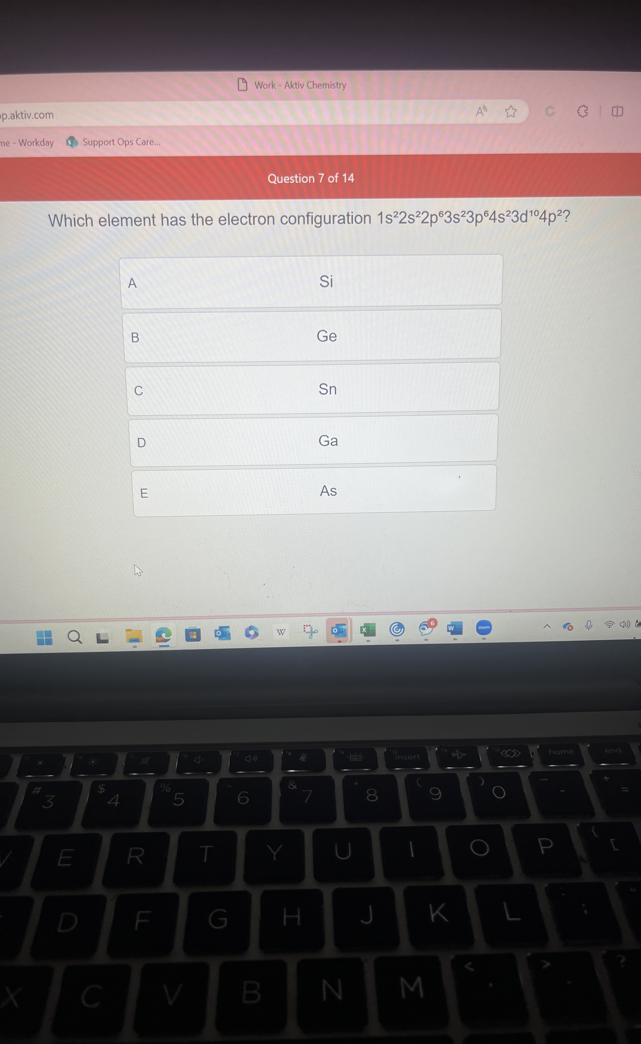 Solved Which element has the electron configuration | Chegg.com
