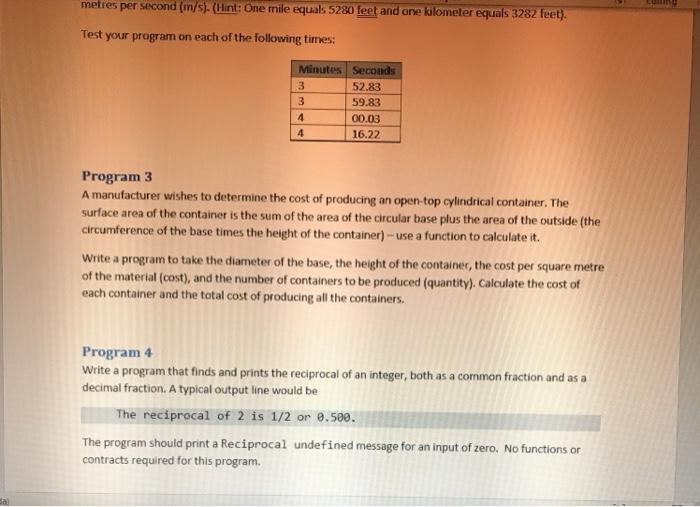Solved Assignment Use the Software Engineering Method to | Chegg.com