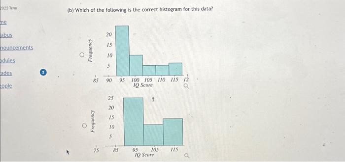0237erm (b) Which of the following is the correct | Chegg.com