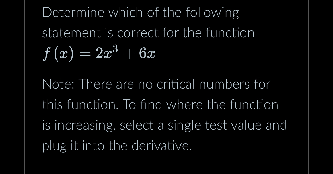 Solved Determine which of the following statement is correct | Chegg.com