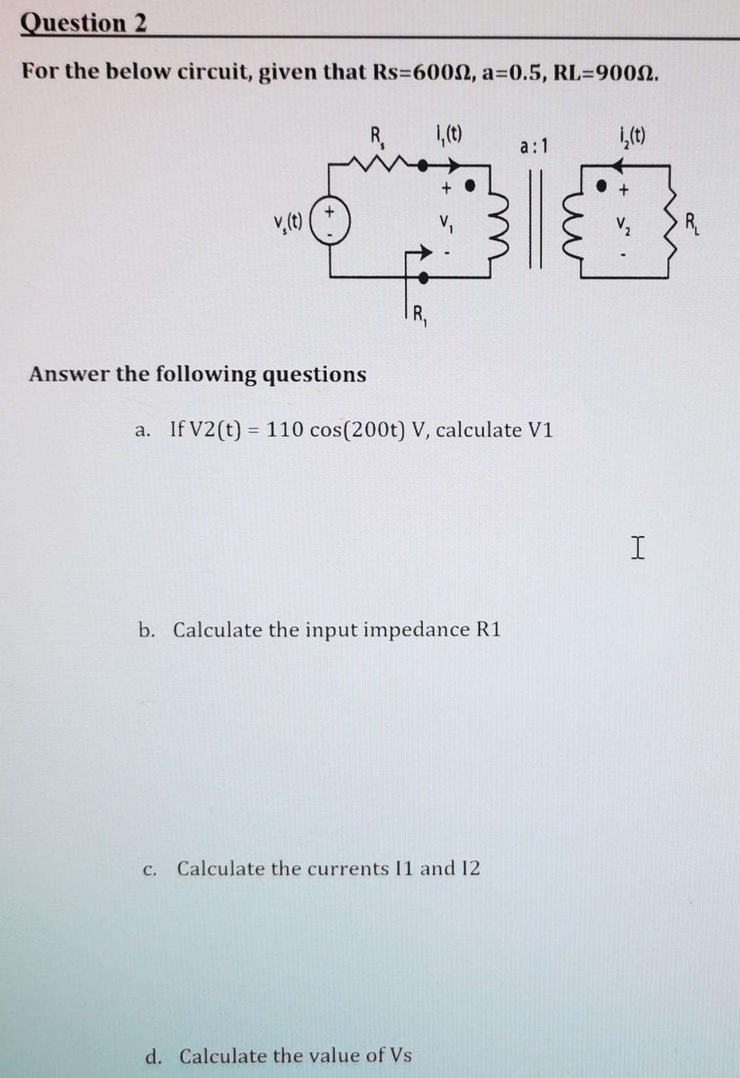 Solved Question 1 Consider a low pass filter with a given | Chegg.com