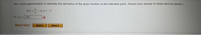 Solved f(x)=4x−6;x=−3 | Chegg.com