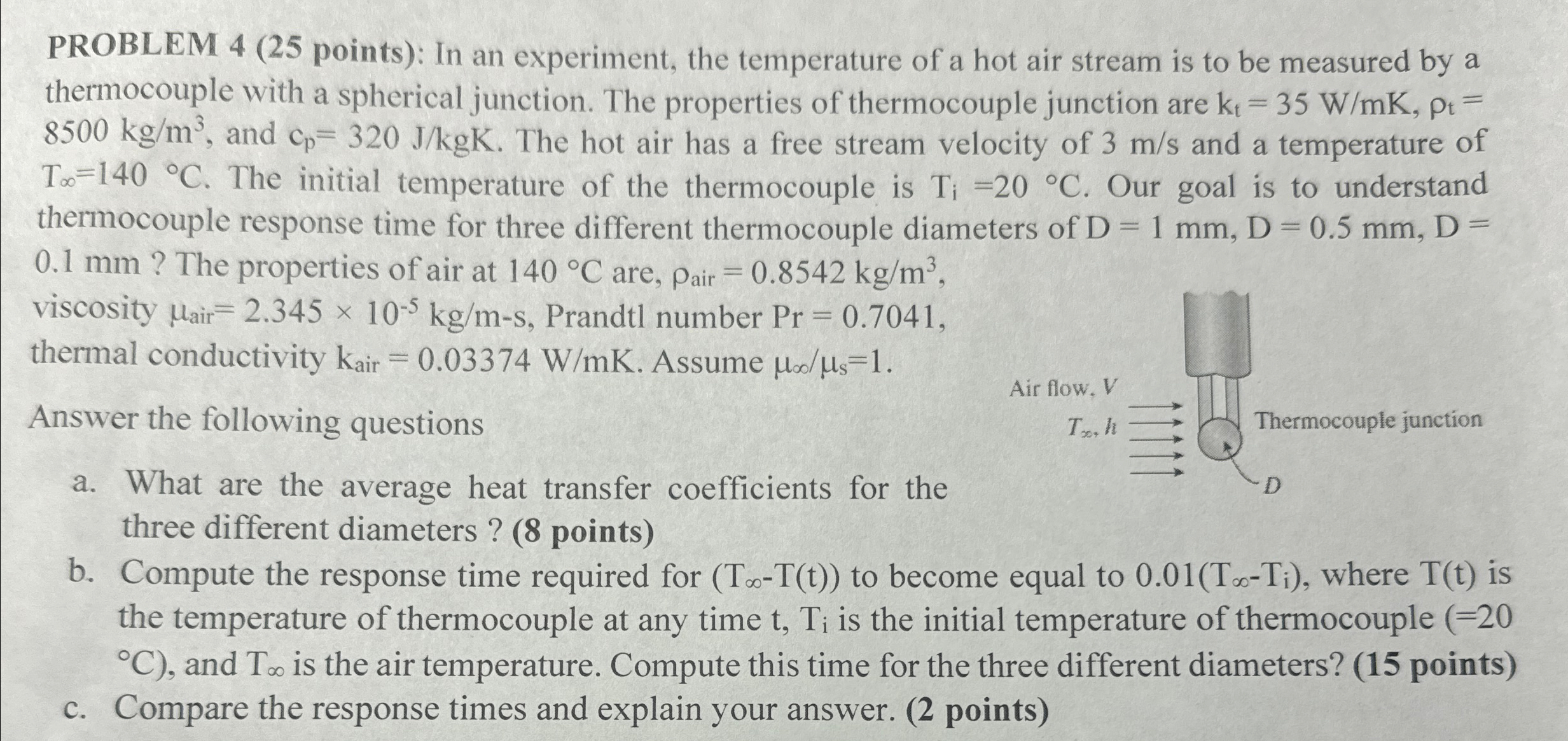 Solved PROBLEM 4 (25 ﻿points): In an experiment, the | Chegg.com
