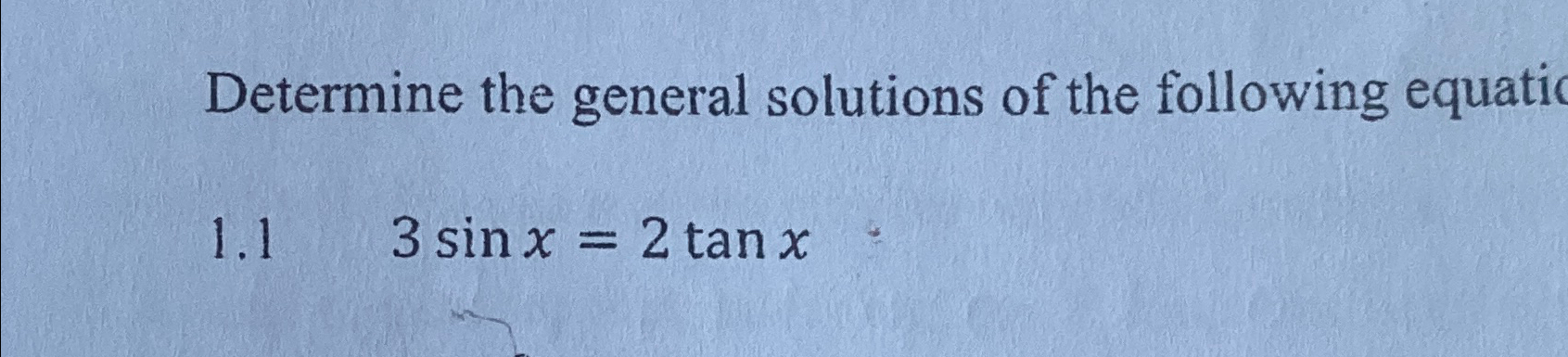 Solved Determine the general solutions of the following | Chegg.com