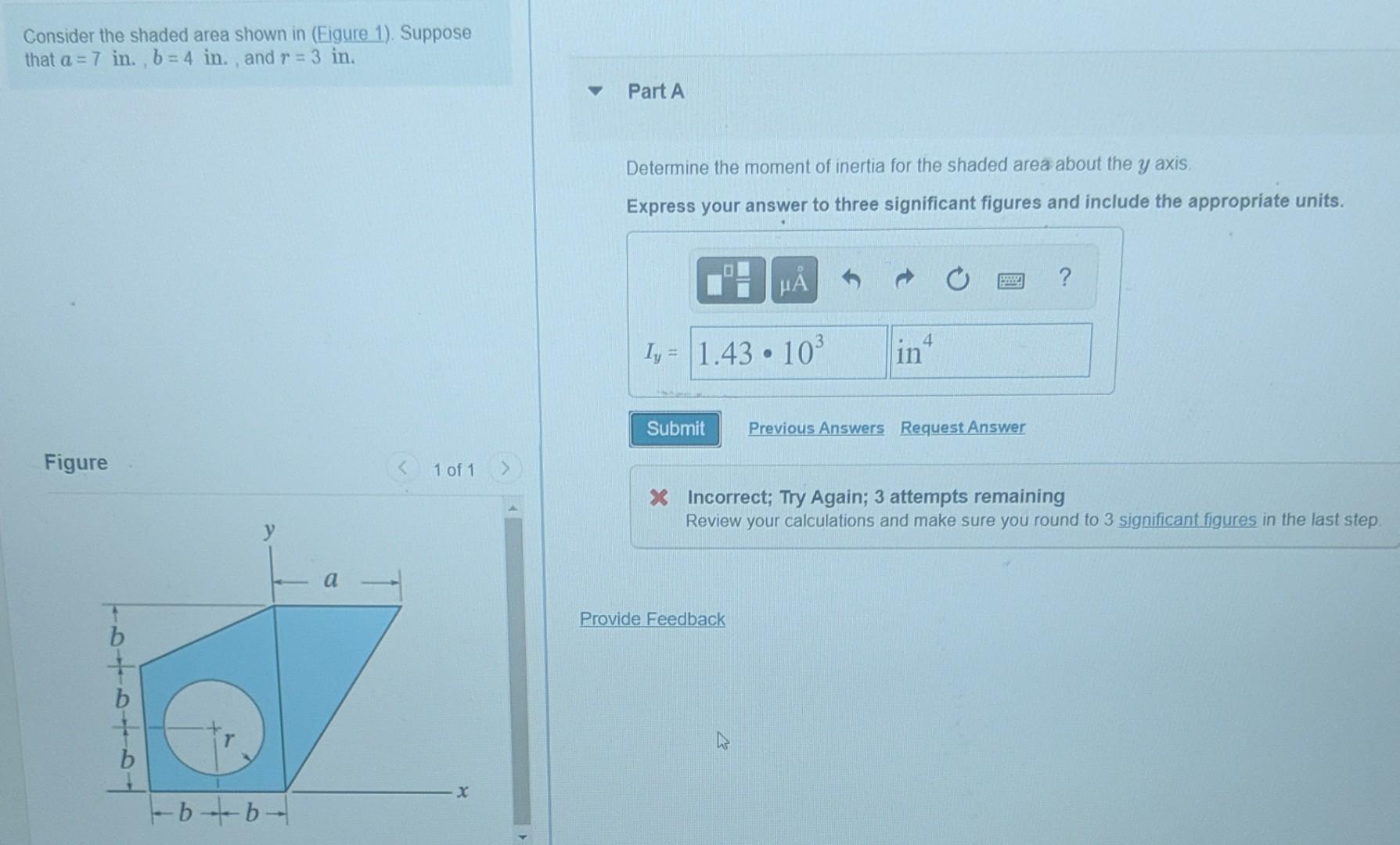 Solved Consider The Shaded Area Shown In (Figure 1). Suppose | Chegg.com