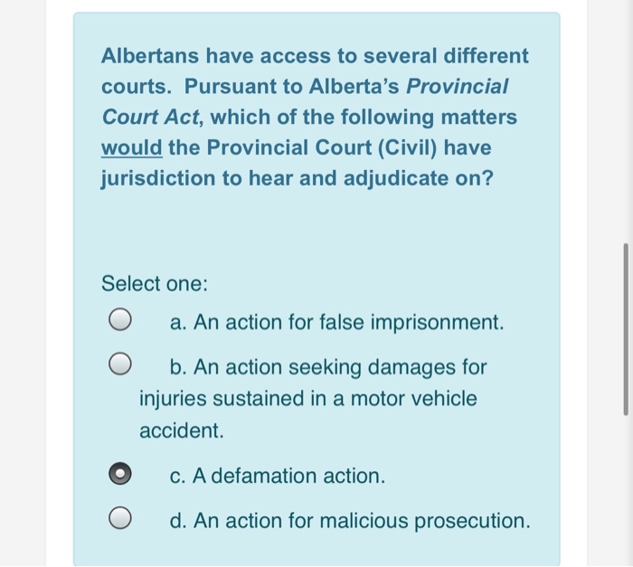 Solved Pursuant to Alberta's Limitations Act, there is no