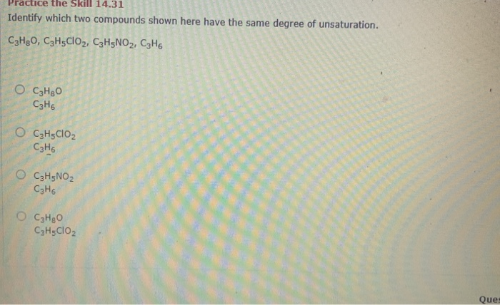 Solved Practice The Skill 14 31 Identify Which Two Compounds Chegg Solved Practice The Skill 14 31 Identify Which Two Compounds Chegg