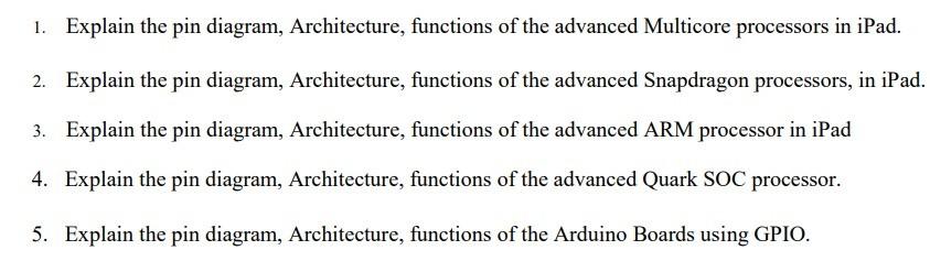 Solved Explain the pin diagram, Architecture, functions of | Chegg.com