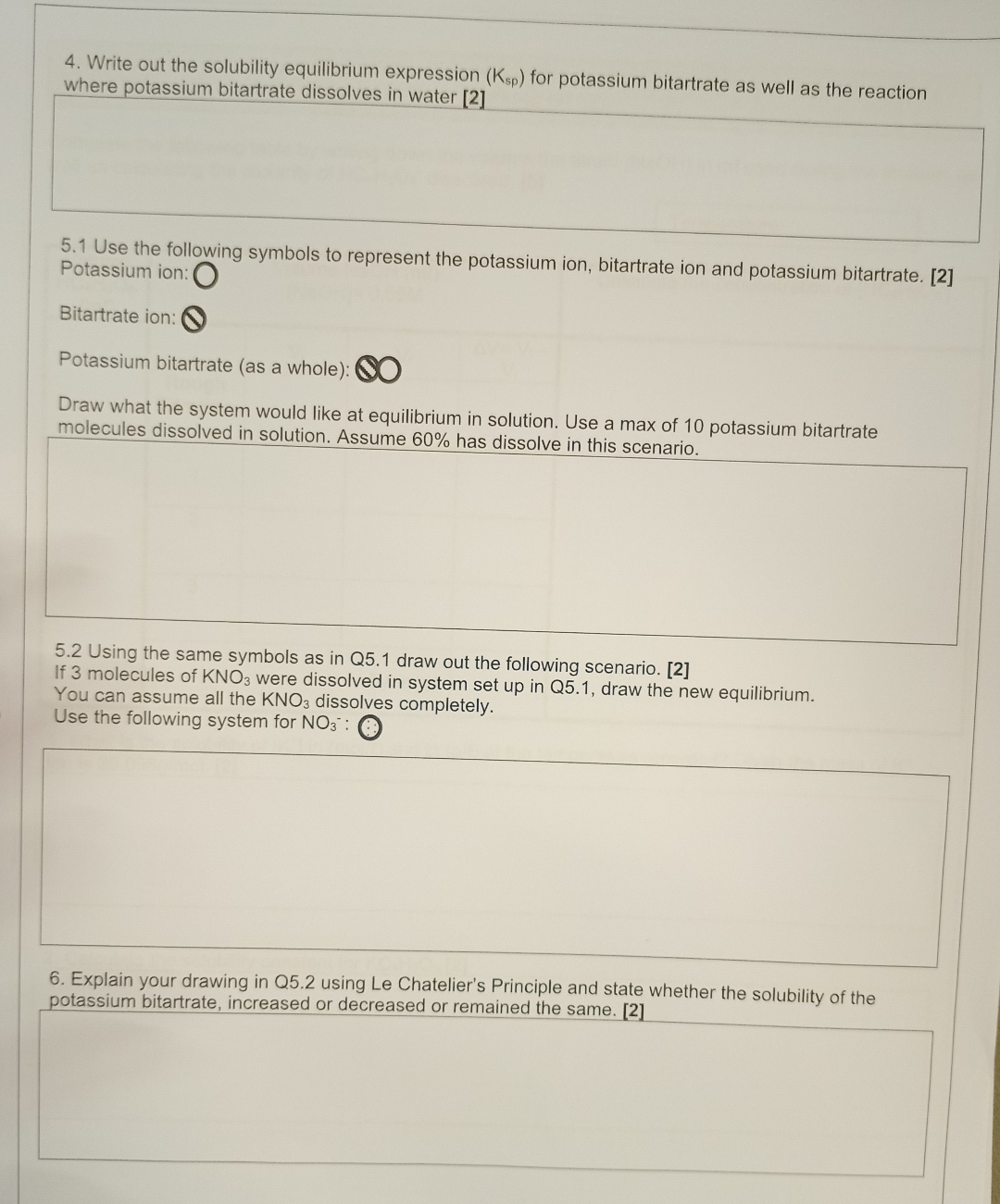 Solved Write out the solubility equilibrium expression | Chegg.com