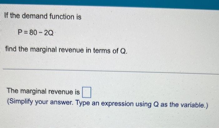 Solved Given the production function and price function | Chegg.com