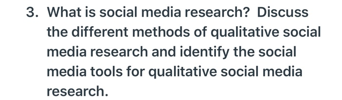 chapter 3 research methodology about social media