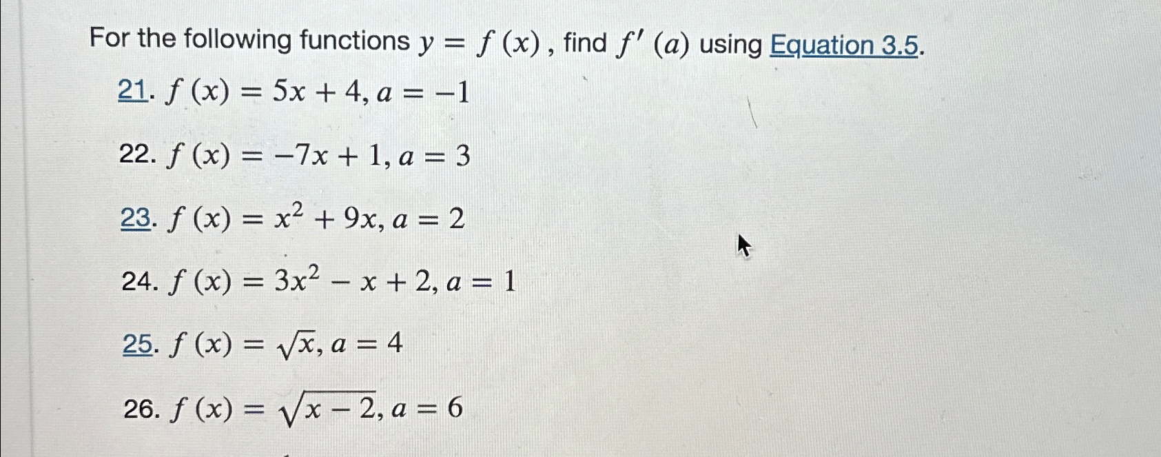 Solved Answer only number 26, ﻿with work please | Chegg.com