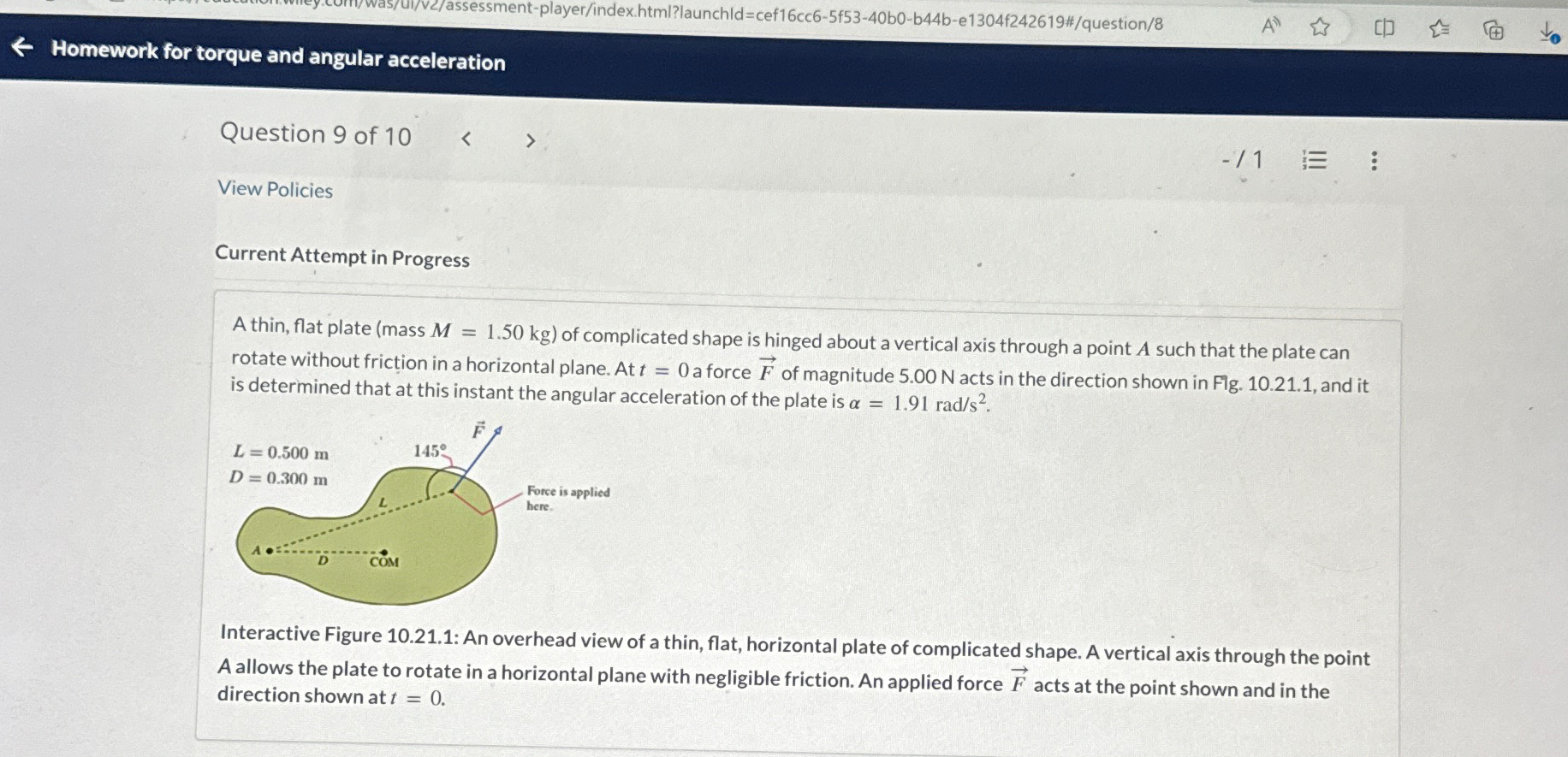 Solved Homework for torque and angular accelerationQuestion | Chegg.com