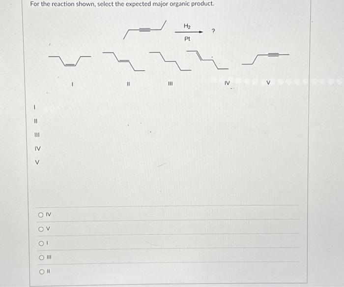 solved-for-the-reaction-shown-select-the-expected-major-chegg