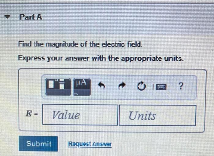 Solved A uniform electric field exists in the region between | Chegg.com